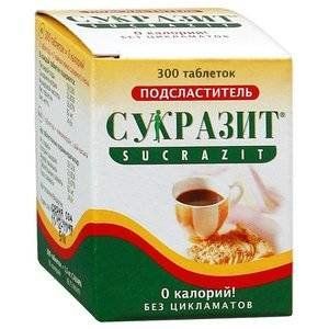 ЗАМЕНИТЕЛЬ САХАРА СУКРАЗИТ №300 ТАБ. ЗАМЕНИТЕЛЬ САХАРА СУКРАЗИТ №300 ТАБ.
