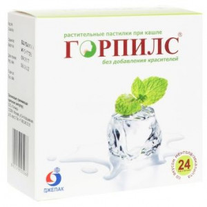 ГОРПИЛС РАСТИТ. ПАСТИЛКИ МЕНТОЛ+ЭВКАЛИПТ №24 (БАД)