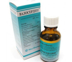 ВАЛОСЕРДИН 25МЛ. КАПЛИ Д/ПРИЕМА ВНУТРЬ ФЛ./КАП. /МОСФАРМА/