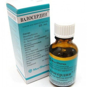 ВАЛОСЕРДИН 25МЛ. КАПЛИ Д/ПРИЕМА ВНУТРЬ ФЛ./КАП. /МОСФАРМА/