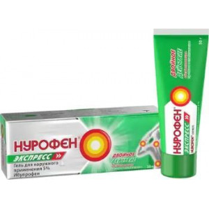 НУРОФЕН ЭКСПРЕСС 5% 50Г. ГЕЛЬ Д/НАРУЖ.ПРИМ. ТУБА /РЕКИТТ БЕНКИЗЕР/ НУРОФЕН ЭКСПРЕСС 5% 50Г. ГЕЛЬ Д/НАРУЖ.ПРИМ. ТУБА /РЕКИТТ БЕНКИЗЕР/