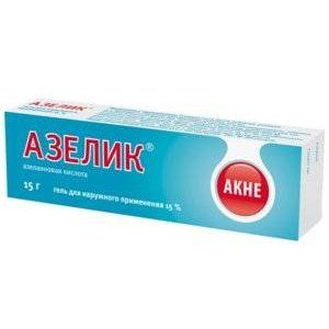 АЗЕЛИК 15% 15Г. №1 ГЕЛЬ Д/НАРУЖ.ПРИМ. ТУБА /АКРИХИН/ АЗЕЛИК 15% 15Г. №1 ГЕЛЬ Д/НАРУЖ.ПРИМ. ТУБА /АКРИХИН/