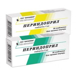 ПЕРИНДОПРИЛ 4МГ. №30 ТАБ. /БИОХИМИК/ПРОМОМЕД/ ПЕРИНДОПРИЛ 4МГ. №30 ТАБ. /БИОХИМИК/ПРОМОМЕД/