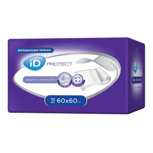 АЙДИ ПРОТЕКТ ПЕЛЕНКИ ОДНОР. ВПИТ. 60Х60 №10 [ID]