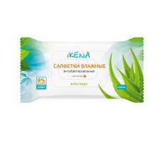 ИКЕНА САЛФЕТКИ ВЛАЖН. А/БАКТЕР. АЛОЭ ВЕРА №10 [IKENA]