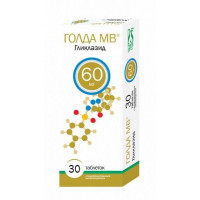 ГОЛДА МВ 60МГ. №30 ТАБ. МОДИФ.ВЫСВ. /ФАРМАСИНТЕЗ/