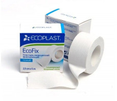 ЭКОПЛАСТ ПЛАСТЫРЬ 2,5СМХ5М МЕД. ФИКС. ТКАН. ЭКОФИКС [ECOPLAST]