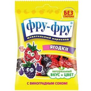 ФРУ-ФРУ МАРМЕЛАД ЯГОДКИ 30Г.