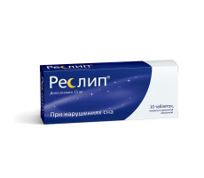 РЕСЛИП 15МГ. №10 ТАБ. П/П/О /АЛИУМ/ОБОЛЕНСКОЕ/