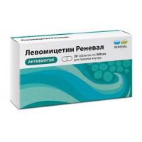 ЛЕВОМИЦЕТИН РЕНЕВАЛ 500МГ. №20 ТАБ. П/П/О /ОБНОВЛЕНИЕ/
