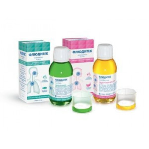 ФЛЮДИТЕК 20МГ/МЛ. 125МЛ. №1 СИРОП Д/ДЕТЕЙ ФЛ.