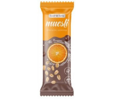 ФУД ФОРТЕ БАТОНЧИК-МЮСЛИ АПЕЛЬСИН В ШОКОЛАДЕ 50Г. [FOODFORTE]