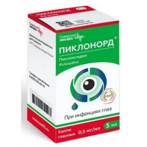 ПИКЛОНОРД 0,5МГ/МЛ. 5МЛ. ГЛ.КАПЛИ ФЛ./КАП. ПИКЛОНОРД 0,5МГ/МЛ. 5МЛ. ГЛ.КАПЛИ ФЛ./КАП.