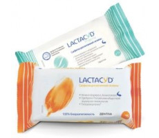 ЛАКТАЦИД ФАРМА САЛФЕТКИ Д/ИНТИМ. ГИГИЕНЫ ТИМЬЯН №8 [LACTACYD]