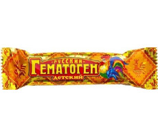 ГЕМАТОГЕН РУССКИЙ ДЕТСКИЙ 40Г. ПЛИТКА /ФАРМ-ПРО/ НДС10%