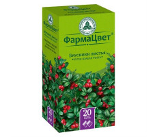 БРУСНИКИ ЛИСТ 1,5Г. №20 ПАК. /КРАСНОГОРСК/